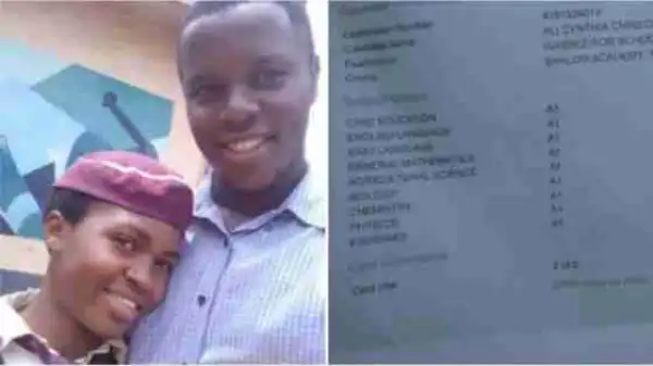Efiko Of Laive!! Meet Nigerian Female Student Who Made A1 In All Her WAEC Subjects (Photos)